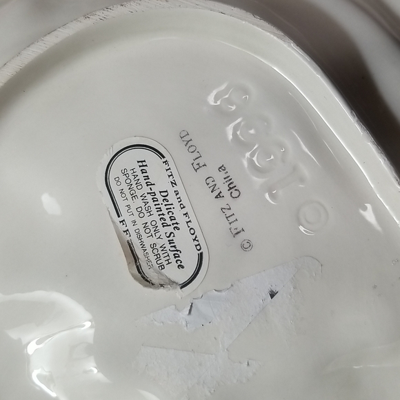 Fitz & Floyd 1996 Santa Serving Plate - Picture 7 of 7